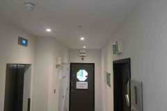 Fire alarm system Ludgate Hill, London