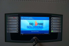 Fire alarm system Ludgate Hill, London