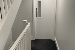 New fire-rated enclosure and fire door installation Purley, Surrey