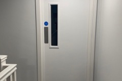 New fire-rated enclosure and fire door installation Purley, Surrey